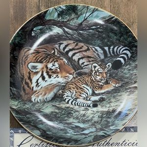 The Siberian Tiger Collectors Plate